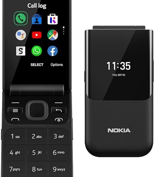 Nokia 2720 Flip phone Dual Sim عرض قطعتين موبايل
